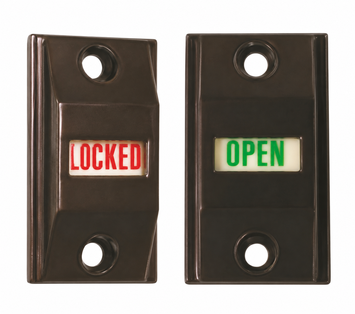 Door Lock Indicator – Dark Bronze