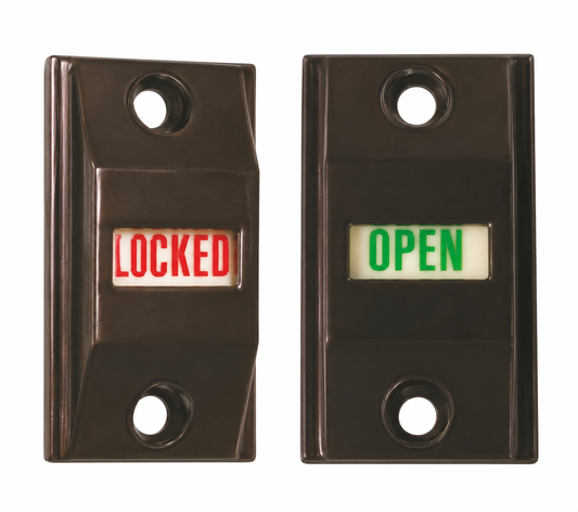 Door Lock Indicator – Dark Bronze