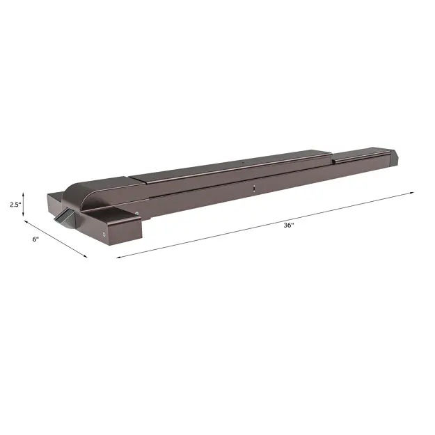 501 Series Grade 1 Rim Panic Exit Device – 36″ – Dark Bronze