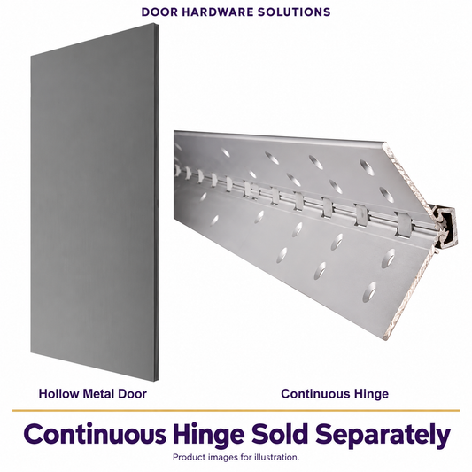 18-Gauge Flush Hollow Metal Door – 3070 – 35½″ Undersized Width – 86 Edge Prep