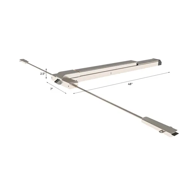 531 Series Surface Vertical Rod Panic Exit Device – 36″ – Satin Stainless Steel