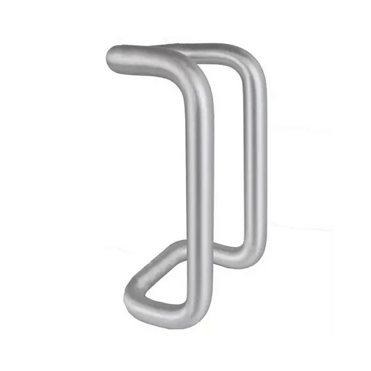 10″ Dual Door Pull Bar – Aluminum Finish